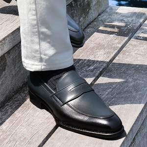 大塚製靴(OTSUKA/オーツカ) Otsuka ＋（プラス）OP-1005NA コインローファー　グッドイヤーウェルト式製法